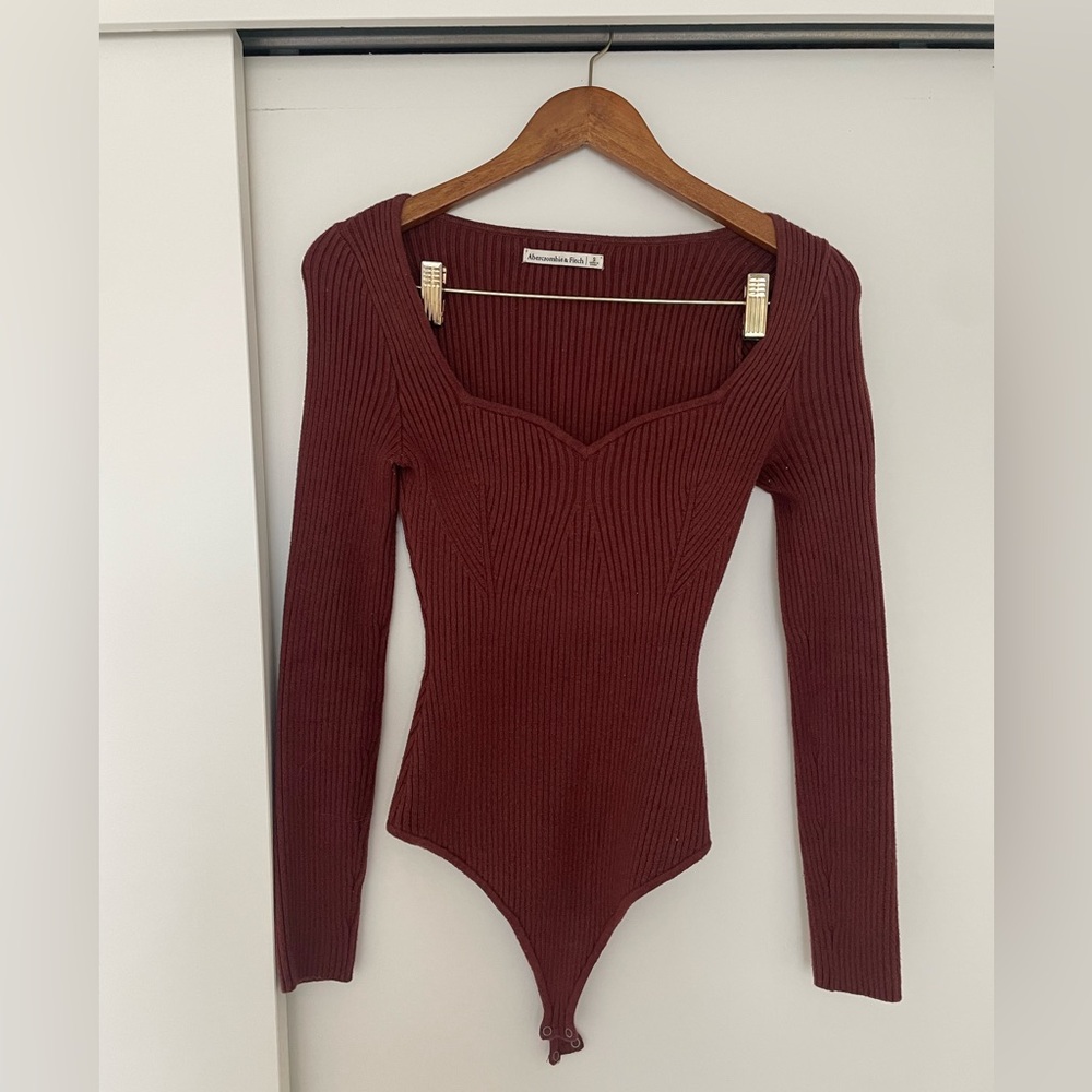 Abercrombie & Fitch Knit Bodysuit - Small
